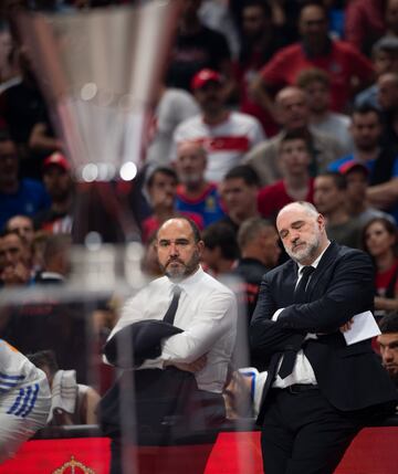 Pablo Laso y Jes¨²s Mateo