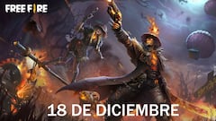 Códigos Free Fire de hoy 18 de diciembre de 2021; todas las recompensas gratis
