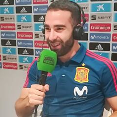 Carvajal: "Lopetegui me llamó en la final de Champions"