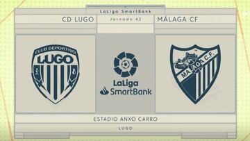Resumen y gol del Lugo vs. Málaga de LaLiga SmartBank