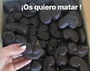 Sara Carbonero, fotografiada por su hijo Martín en su cumpleaños
