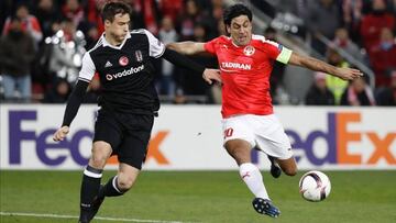 Elyaniv Barda, durante un partido con su equipo.