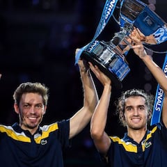 Herbert y Mahut vuelven a ser los Maestros en dobles