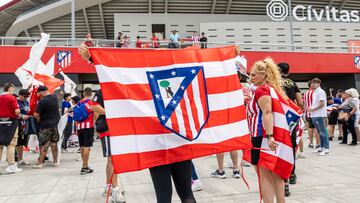 30/06/24 CONCENTRACION PEÑAS ATLETICO DE MADRID EN EL ESTADIO CIVITAS METROPOLITANO
AMBIENTE AFICIONADOS ESCUDO ANTIGUO
SEGUIDORES
PUBLICADA 01/07/24 NA MA26 1COL