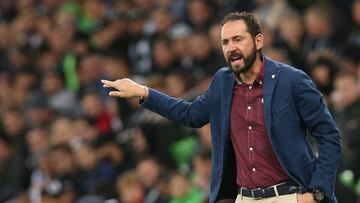 Pablo Machín, técnico del Sevilla.