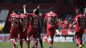 El cuadro mexiquense regresó al triunfo tras derrotar 3-1 a los Tiburones Rojos, respiran los 'Diablos Rojos'.