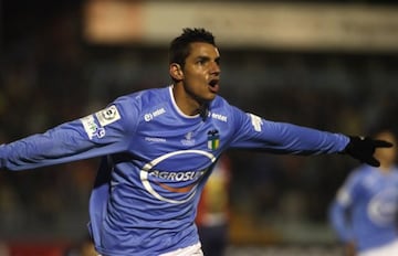 El 'Avioncito', que sigue siendo goleador en el fútbol venezolano, dejó su huella en O'Higgins en 2012, anotando 13 conquistas.