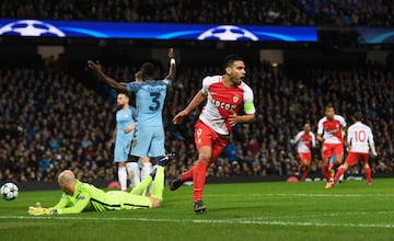 El día que Falcao marcó doblete ante el City 