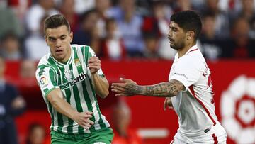 13/04/19 PARTIDO PRIMERA DIVISION
 SEVILLA  - BETIS 
 BANEGA LO CELSO 