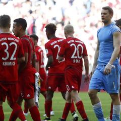 El Bayern desaprovechó la oportunidad de ser campeón