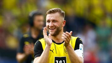 Soccer Football - Borussia Dortmund Testimonial Match - Signal Iduna Park, Dortmund, Germany - September 7, 2024 Jakub Blaszczykowski REUTERS/Leon Kuegeler