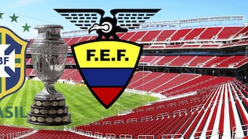 Brasil vs Ecuador en vivo y en directo online, partido de Copa Am¨¦rica