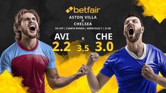 Aston Villa FC vs. Chelsea FC: horario, TV, estadísticas, cuadro y pronósticos