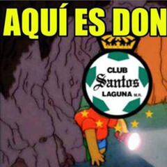 Los Memes celebran la goleada del Toluca a Santos