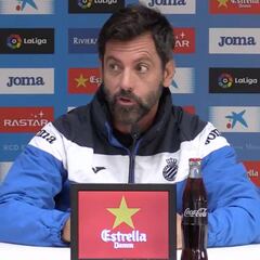 Quique: "El hecho es que el entrenador continúa"