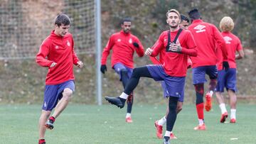 Entrenamiento Girona.