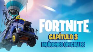 Fortnite Cap&iacute;tulo 3: primeras im&aacute;genes oficiales reveladas