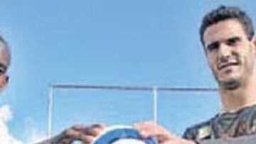 <b>UNA GARANTÍA. </b>Pablo y Perea han formado un dúo de garantías.