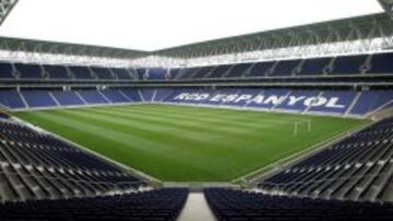 Vista del estadio de Cornellá-El Prat. EFE/Archivo
