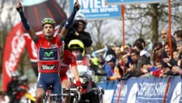 Beñat Intxausti, ganador de la Vuelta a Asturias 2012.