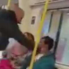 Una española persigue al agresor racista de su marido en el metro de Londres