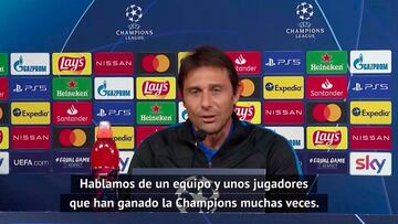 La ironía de Conte con el Real Madrid