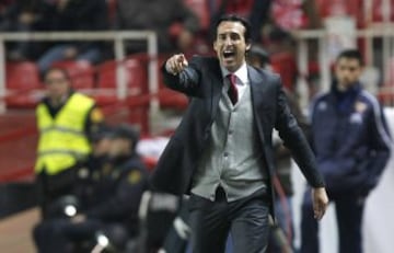 El entrenador del Sevilla Unai Emeri.