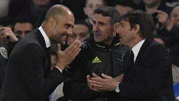 Guardiola se enfrentó al cuerpo técnico del Chelsea en el túnel