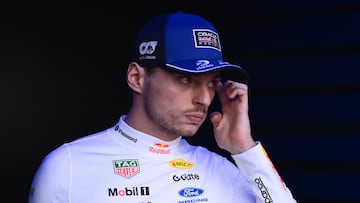 Max Verstappen, en el GP de Australia.