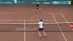 Tabilo cae en el ATP de Houston, pero deja una jugada para el recuerdo: aplausos para el chileno