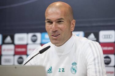 Real Madrid boss Zinedine Zidane: "Now I'm jinxed?"