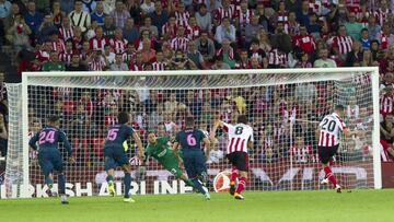 20/09/17 PARTIDO PRIMERA DIVISION
ATHLETIC DE BILBAO - ATLETICO DE MADRID
PENALTI FALLADO ADURIZ PARADO OBLAK