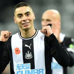 Almirón logra marcar su primer gol en Inglaterra