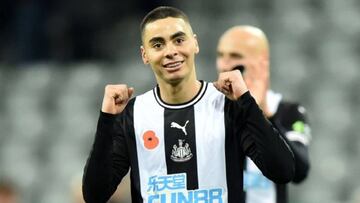 Almirón logra marcar su primer gol en Inglaterra