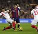 Barcelona-Sevilla en imágenes