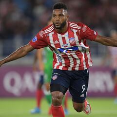 Miguel Borja, el colombiano con más goles en el mundo en 2022