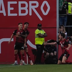 Izeta se revaloriza con un doblete que mete al Mirandés en la final