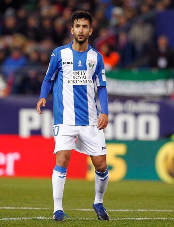 Milit¨® en las filas del Legan¨¦s la temporada 2016-17 en la que disput¨® 11 encuentros y marc¨® 1 gol.