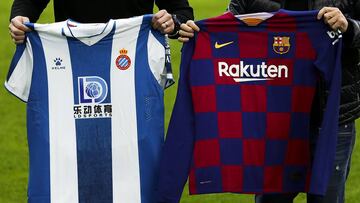 03/01/20
PREVIA DERBI BARCELONA ESPANYOL
CAMISETAS ENTRENADORES
ERNESTO VALVERDE ABELARDO FERNANDEZ