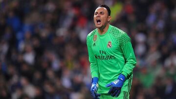 El arquero costarricense entr&oacute; de cambio en el encuentro en el que el Real Madrid cay&oacute; frente al Bayern M&uacute;nich.