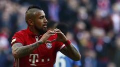 Las imágenes de la actuación de Vidal en triunfo del Bayern