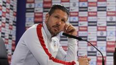 Simeone: "El Madrid es un gran rival, como los otros siete"
