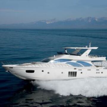 El Azimut 78, con 25 metros de eslora, mismo modelo del yate de Neymar.