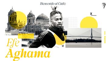 Agahama ya es nuevo jugador del Cádiz CF.