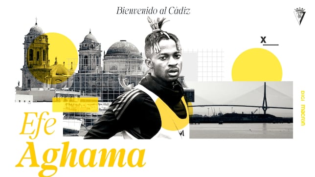Efe Aghama ya es nuevo jugador del Cádiz