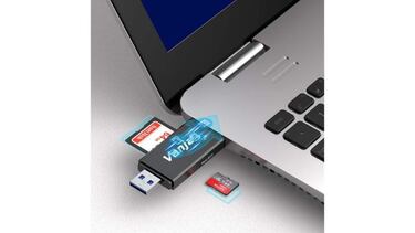 Así es el lector de tarjetas 3 en 1 con el que transferir fotos y videos a tus dispositivos