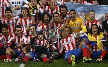 El 17 de mayo de 2013 el Atlético ganó la Copa del Rey al Real Madrid en el Bernabéu. Juanfran fue decisivo al sacar un balón en la línea de gol. El partido acabó 1-2 y Juanfran celebró su segunda Copa del Rey (la primera la ganó con el Espanyol en 2006).