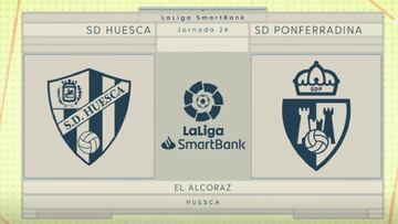 Resumen y goles del Huesca vs. Ponferradina de LaLiga SmartBank