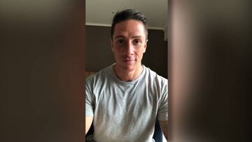 Fernando Torres, desde Japón, muestra su apoyo a Fuenlabrada