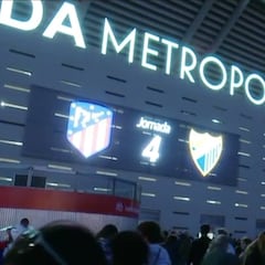 ¡Impresionante! Así se escuchaba rugir al Wanda desde fuera